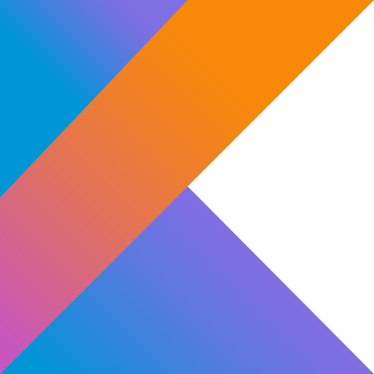 Ícone do Kotlin.